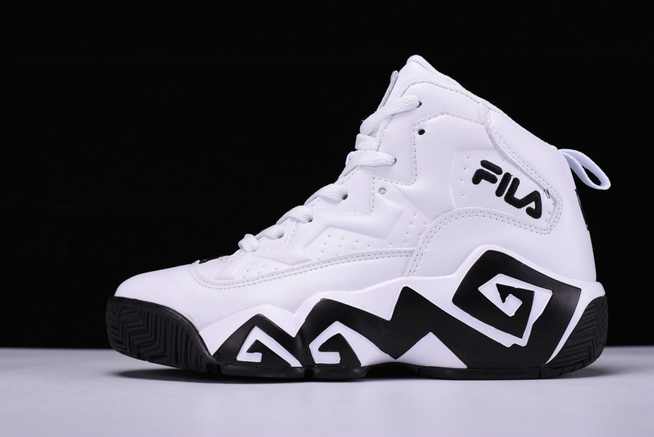 Fila Baskebal Shoes Men Women High White Black